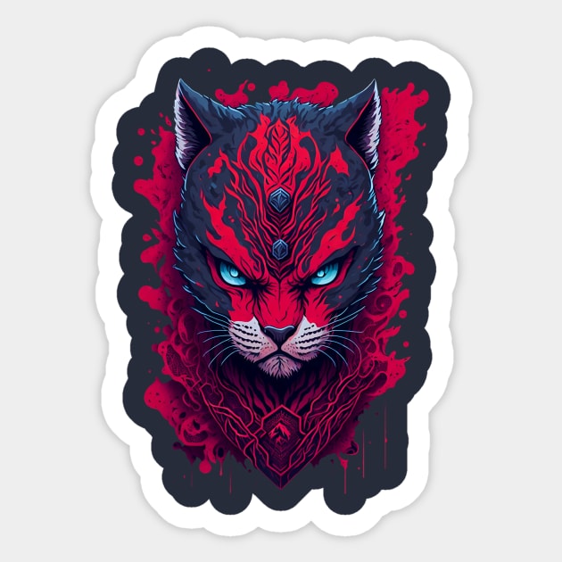 Shinobi Beast - Diseños de animales ninjas Sticker by Shinobi Beast